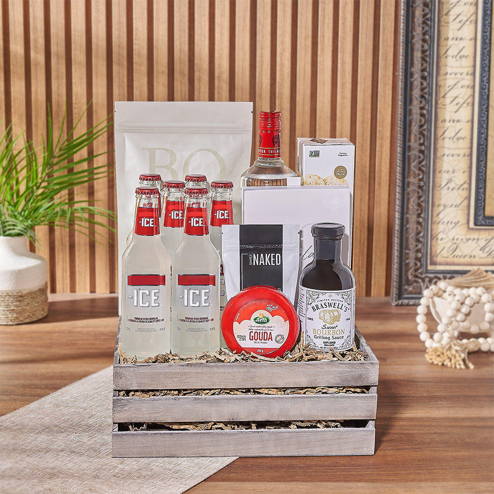Elevate your party with our Chocolate & Cheese Celebration Gift Set, Connecticut delivery