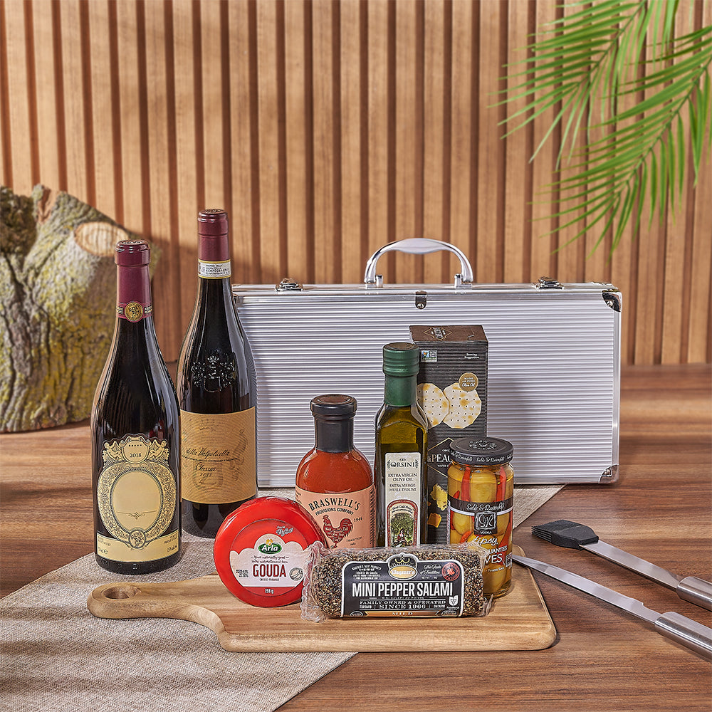 'Fire It Up' BBQ Gift Basket, make any grilling session an event! Connecticut Delivery