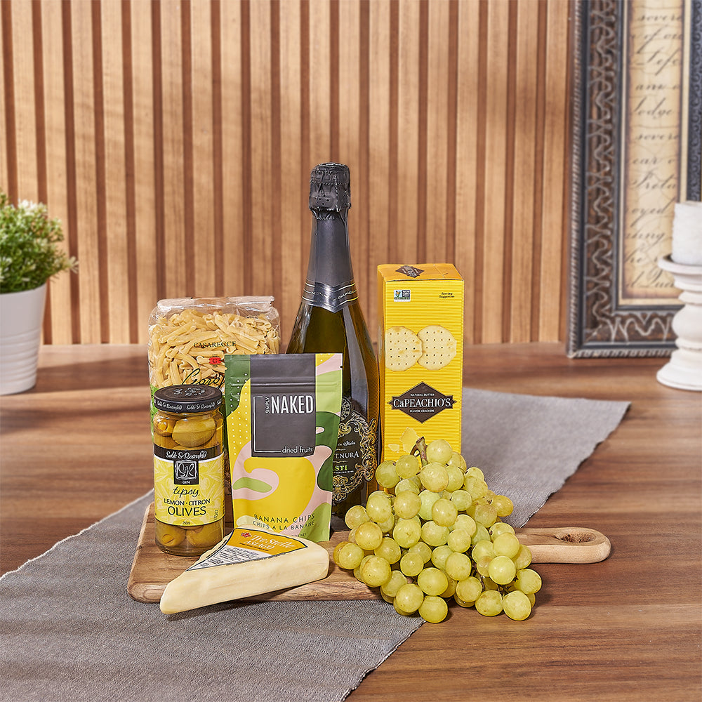 Sparkling Kosher Wine New Year Gift – how the gift is presented