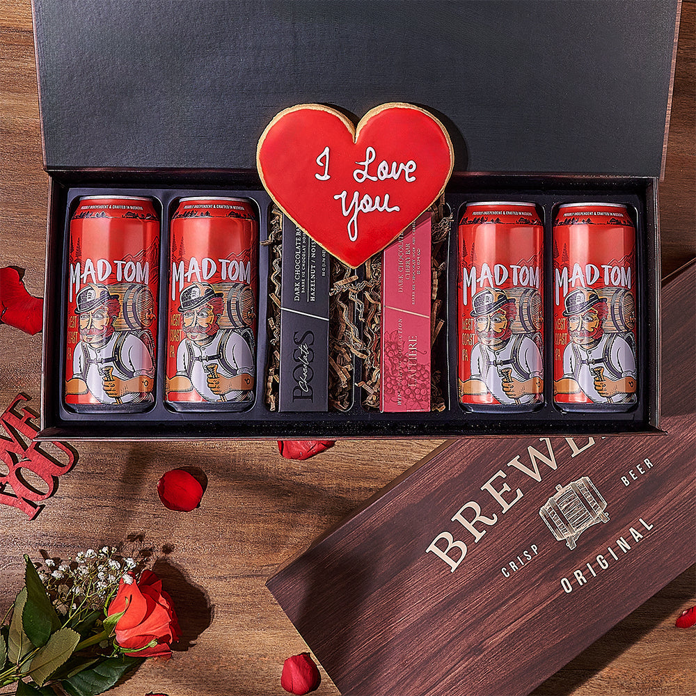 Brewery Valentine’s Day Gift Box, beer gift, beer, craft beer gift, craft beer, valentines gift, valentines, Connecticut delivery