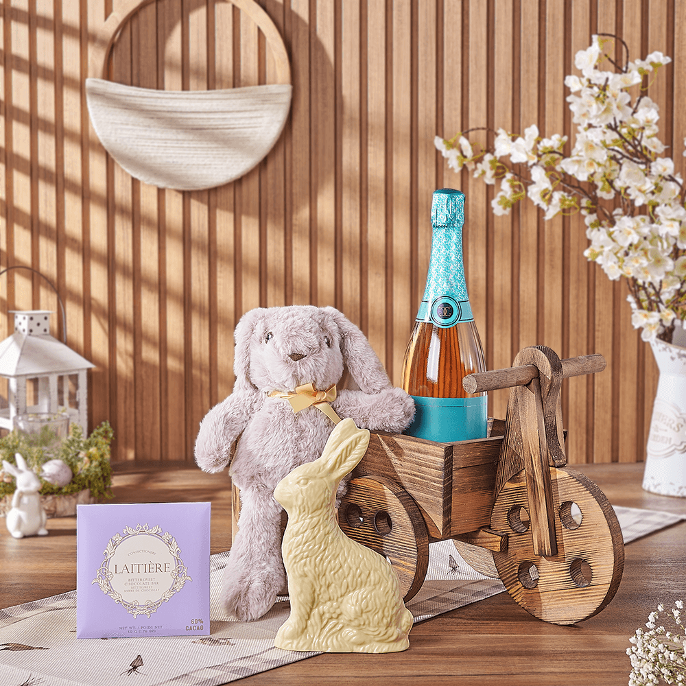 A wonderful way to raise a glass, loved ones near and far are sure to enjoy this adorable gift set, Connecticut delivery