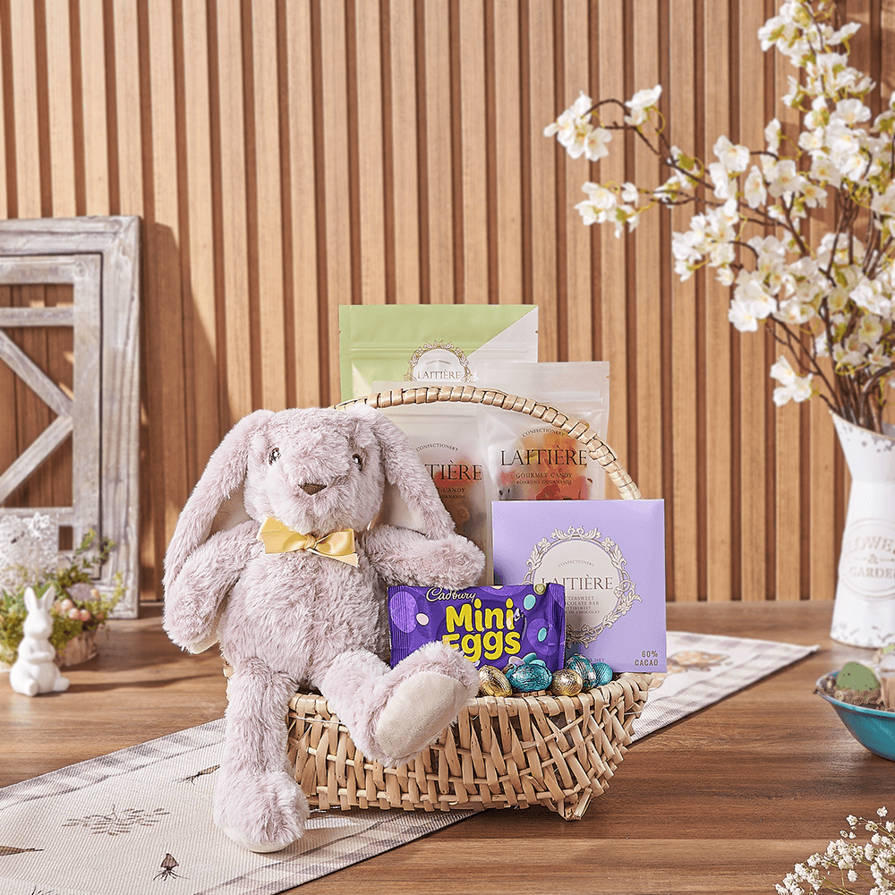 Easter Candy & Treat Basket, easter gift, easter, chocolate gift, chocolate, candy gift, candy, Connecticut delivery