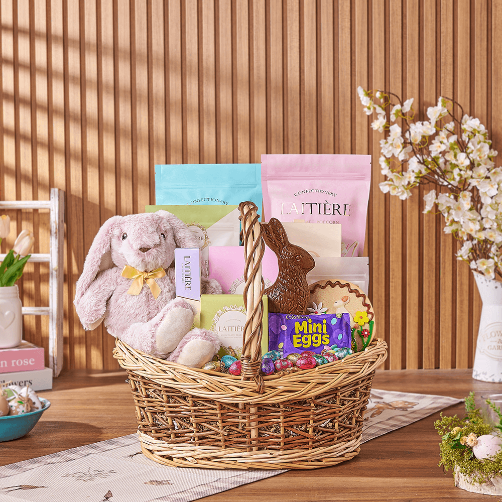 Sweet Easter Gift Basket, easter gift, easter, chocolate gift, chocolate, easter basket, Connecticut delivery