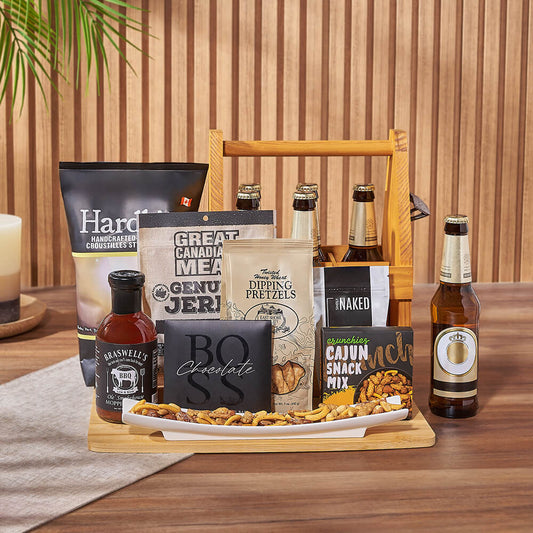 Beer Lover’s Gourmet Gift Basket from Connecticut Baskets - Connecticut Delivery