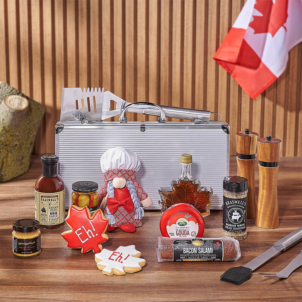 Canada Day Grill Master Gift Set, grill gift, grill, canada day gift, canada day, Connecticut delivery