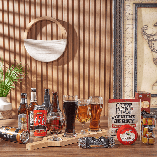 Charcuterie & Beer Flight Gift, beer gift, beer, charcuterie gift, charcuterie, beer flight gift, beer flight, Connecticut delivery