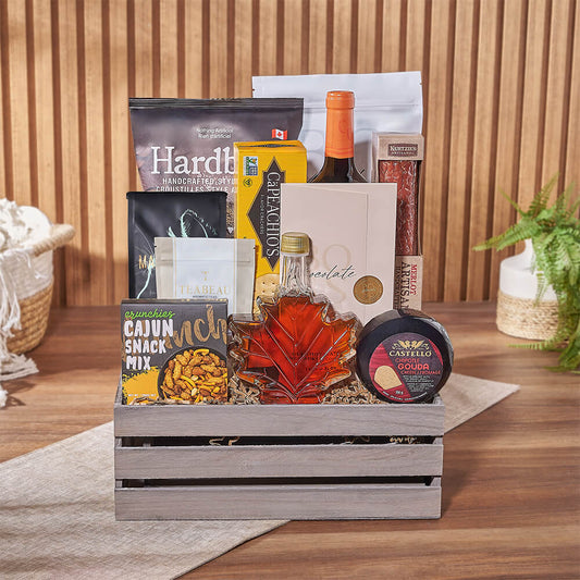 Custom Wedding Gift Baskets - Crunch & Flavor Gourmet Feast