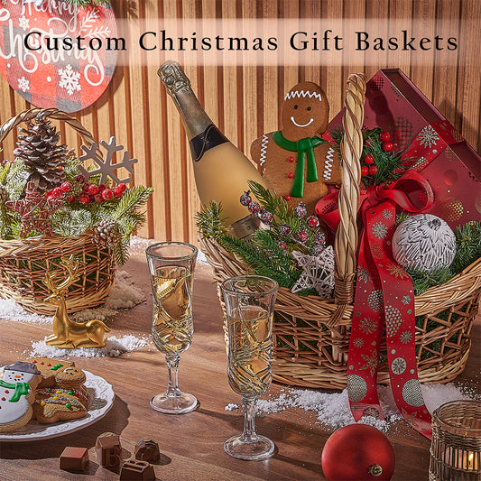 Custom Christmas Gift Baskets- Connecticut Basket - Connecticut Basket Delivery