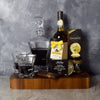 Deluxe Decanter Basket is a wonderful way to send someone your regards, courtesy from Connecticut Baskets - Connecticut Delivery