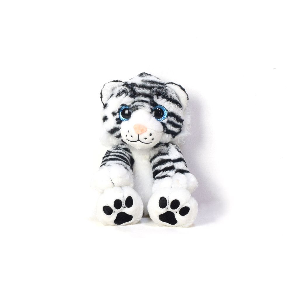 Diapers Tiger Plush & Sparkling Wine – how the gift is presented