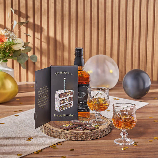 Exceptional Birthday Spirits Gift Set, liquor gift, liquor, birthday gift, birthday, Connecticut delivery