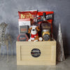 Festive Liquor Crate from Connecticut Baskets - Connecticut Delivery