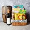 Flavors Of Diwali Gift Basket With Wine from Connecticut Baskets - Connecticut Delivery