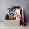 Frosty’s Chocolate Delight Gift Set - Holiday Gift Basket -  Connecticut Baskets - Connecticut Delivery