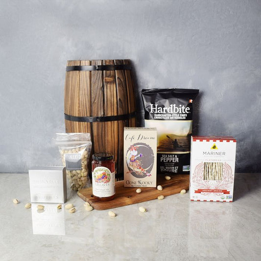 Gourmet Snack Attack Gift Set from Connecticut Baskets - Connecticut Delivery