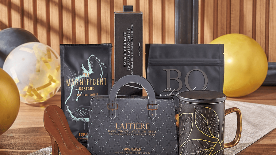 Corporate holiday gift basket for Connecticut business gifting