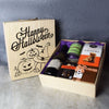  Halloween Wine & Treats Crate from Connecticut Baskets - Connecticut Delivery