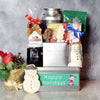 Happy Holidays Chocolate Gift Basket from Connecticut Baskets - Connecticut Delivery