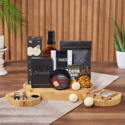 Custom Father's Day Gift Baskets - Hole in One Gourmet Gift Set