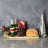 Holiday Beer & Cheese Ball Gift Basket from Connecticut Baskets - Connecticut Delivery