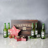 Holiday Beer & Chocolates Set from Connecticut Baskets - Connecticut Delivery