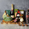 Holiday Champagne Cheese Ball Gift Basket from Connecticut Baskets - Connecticut Delivery