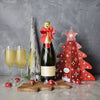 Holiday Champagne & Chocolate Gift Basket from Connecticut Baskets - Connecticut Delivery