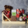 Holiday Tea & Cookies Gift Basket from Connecticut Baskets - Connecticut Delivery