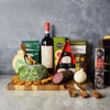 Holiday Wine & Cheese Ball Gift Basket from Connecticut Baskets - Connecticut Delivery