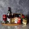 Holiday Wine & Chocolate Gift Basket from Connecticut Baskets - Connecticut Delivery