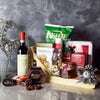 Holiday Wine & Treats Gift Basket from Connecticut Baskets - Connecticut Delivery