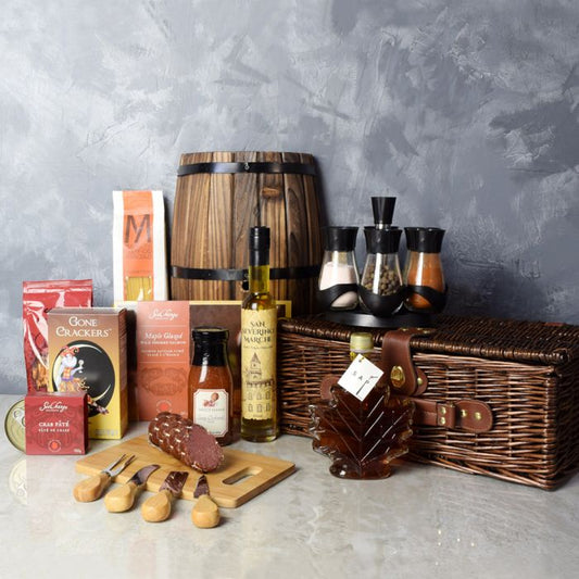 Mediterranean Feast Gourmet Gift Set from Connecticut Baskets - Gourmet Gift Basket - Connecticut Delivery.