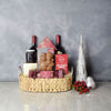 Merry Berry Christmas Basket from Connecticut Baskets - Wine Gift Set - Connecticut Delivery.