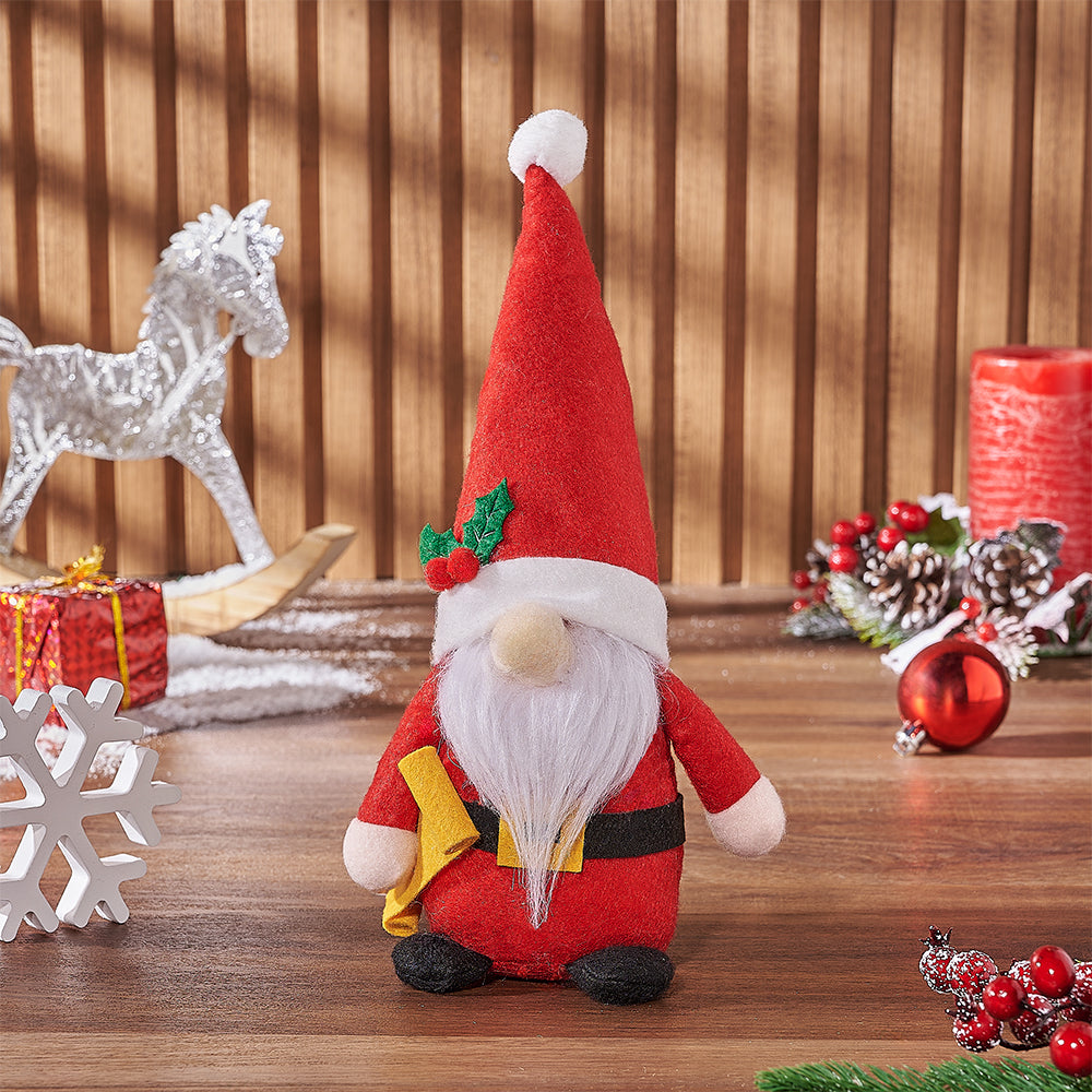 Mr Claus Plush – how the gift is presented