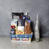 Santa’s Reindeer & Liquor Gift Set - Holiday Gift Basket -  Connecticut Baskets - Connecticut Delivery