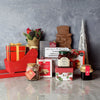 Sweet Christmas Sleigh Gift Basket From Connecticut Baskets - Gourmet Gift Set - Connecticut Delivery