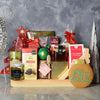 Sweet Holiday Sleigh Gift Basket From Connecticut Baskets - Christmas Gift Set - Connecticut Delivery.