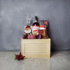 Sweet Treats & Liquor Gift Set from  Connecticut Baskets - Liquor Gift Basket - Connecticut Delivery.