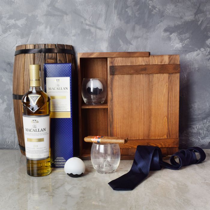 The Gentleman’s Crate - Liquor Gift Basket - Connecticut Baskets - Connecticut Delivery