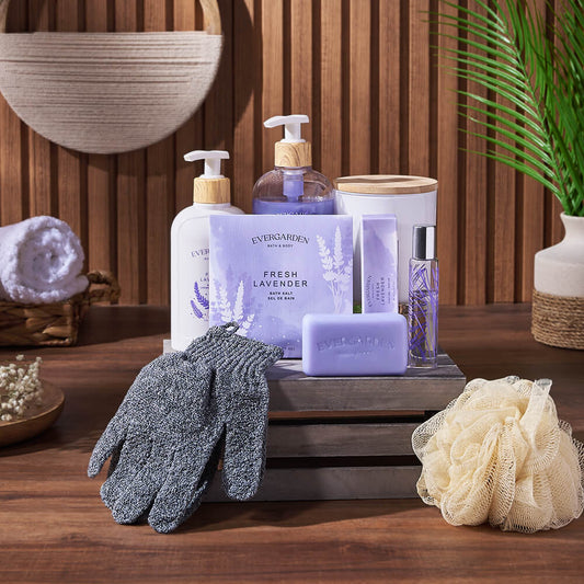 Total Lavender Spa Crate