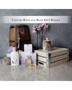 Custom Bath and Body Gift Baskets Connecticut Delivery