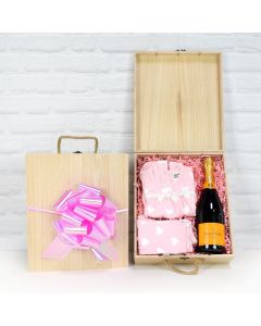 Congratulations On A Baby Girl Crate - Baby Shower Gifts