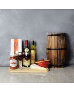 Italian Holiday Wine Gift Set, wine gift baskets, gourmet gift baskets, gift baskets, gourmet gifts