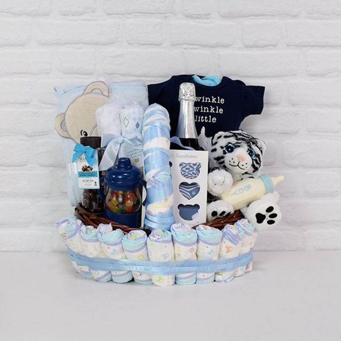 FOREVERPURE Baby Gift Set - Newborn Baby Boy Gift Basket Baby Shower Gifts  - ... | eBay